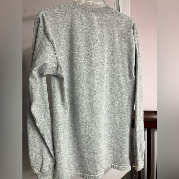 Men’s Ohio State T Shirt, Size M, Gray/Red, Long Sleeve. - Picture 4 of 4